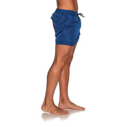 Blue Nylon Men's Swimsuit Shorts