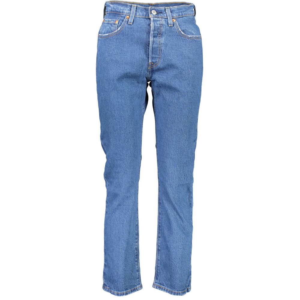 Blue Cotton Jeans & Pant