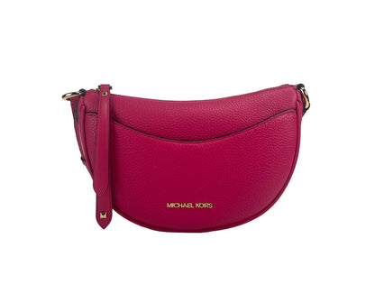 Dover Small Pink Half Moon Crossbody Bag Purse