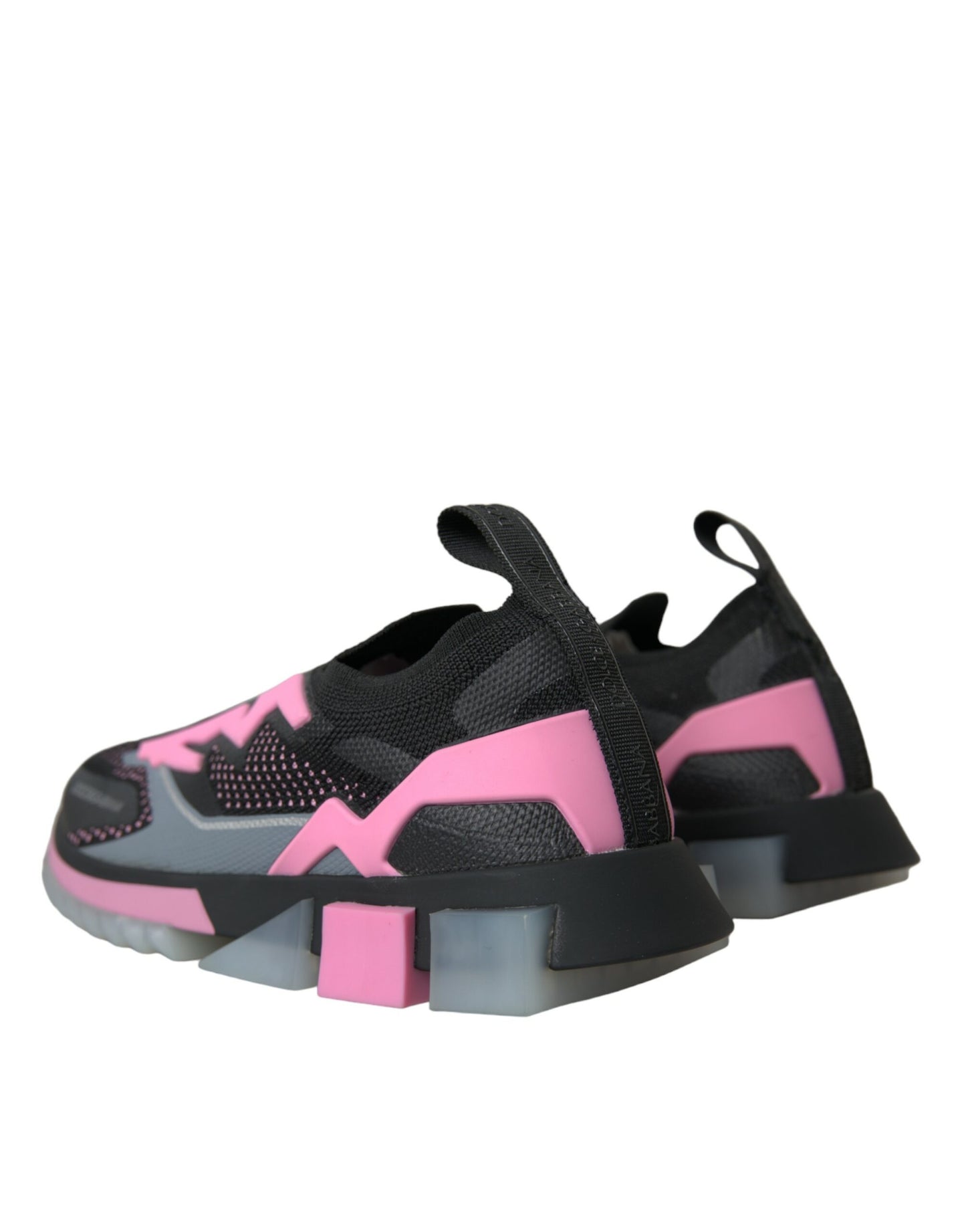 Black Pink Slip On Sorrento Sneakers Shoes