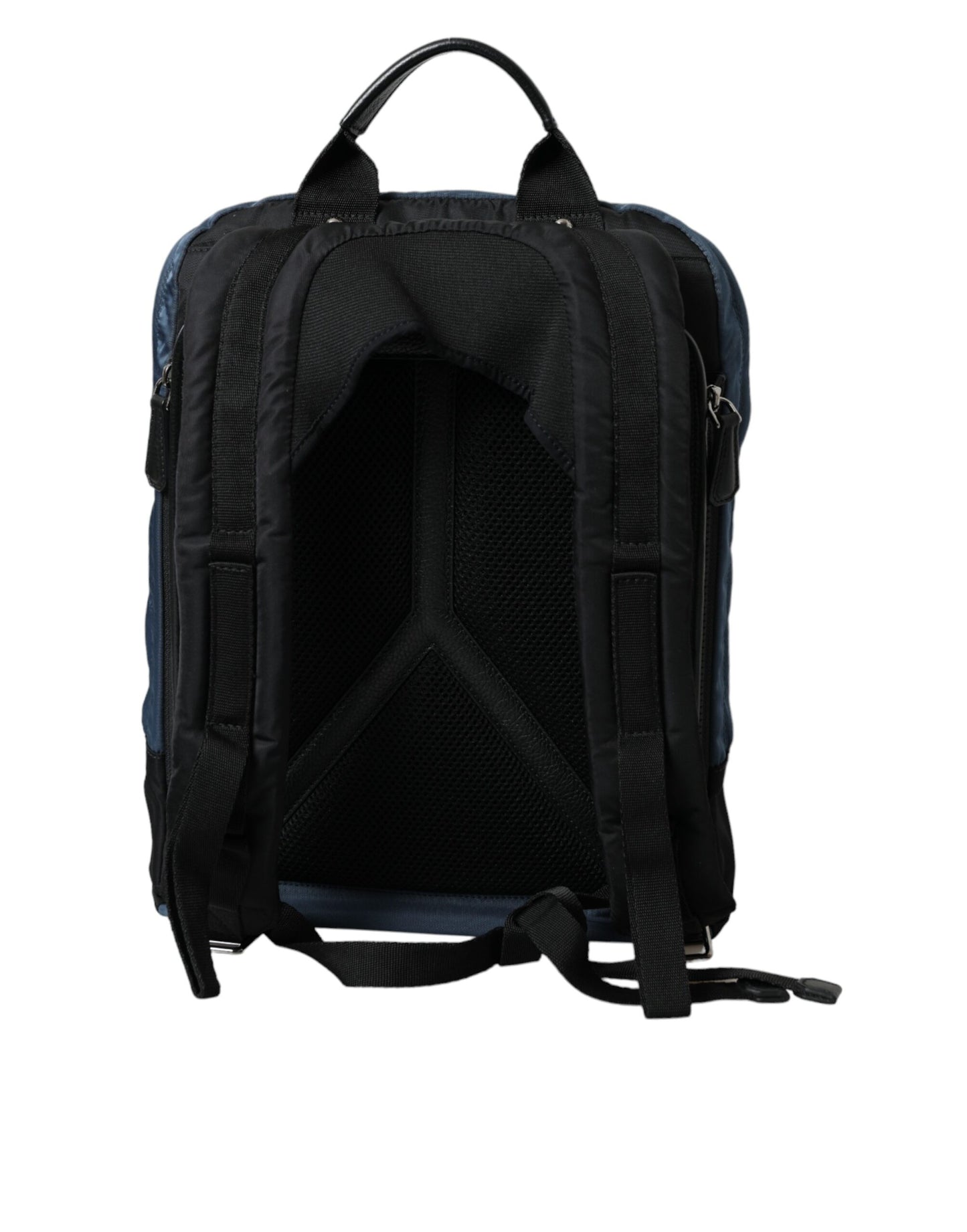 Black Nylon DG Logo School Backpack Men Bag