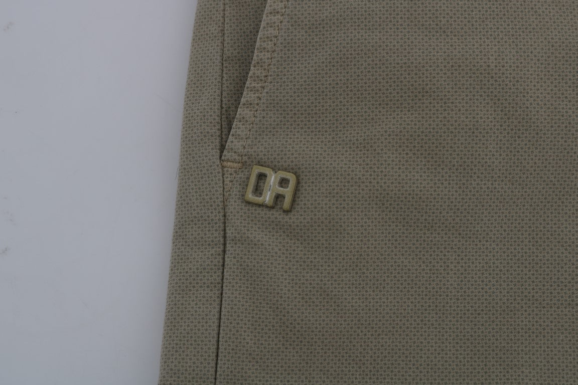 Beige Slim Fit Chinos for Sophisticated Style