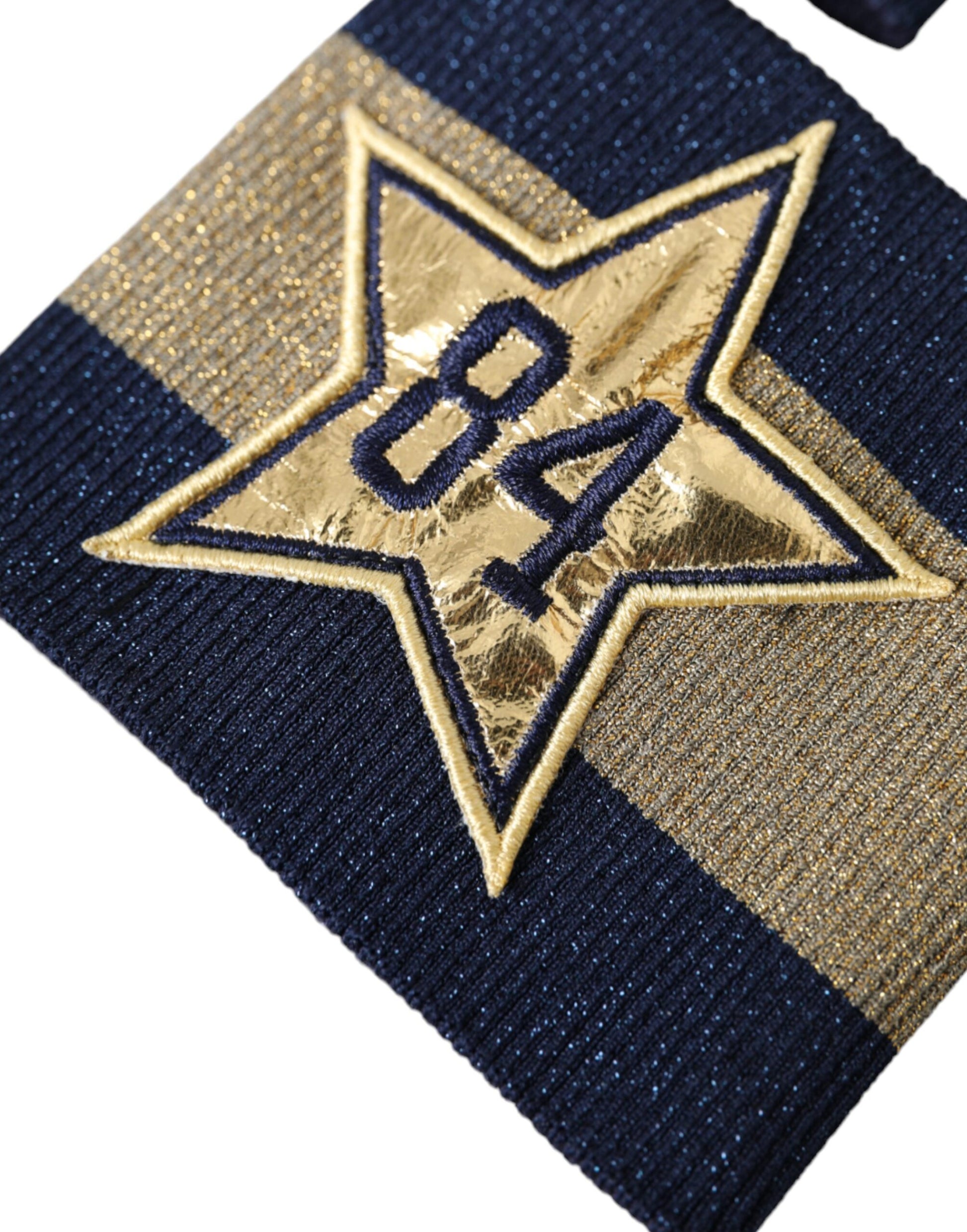 Black Gold Logo Star 84 Viscose Wristband