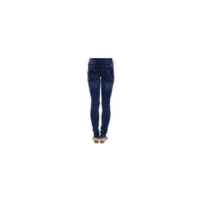 Blue Cotton Jeans & Pant