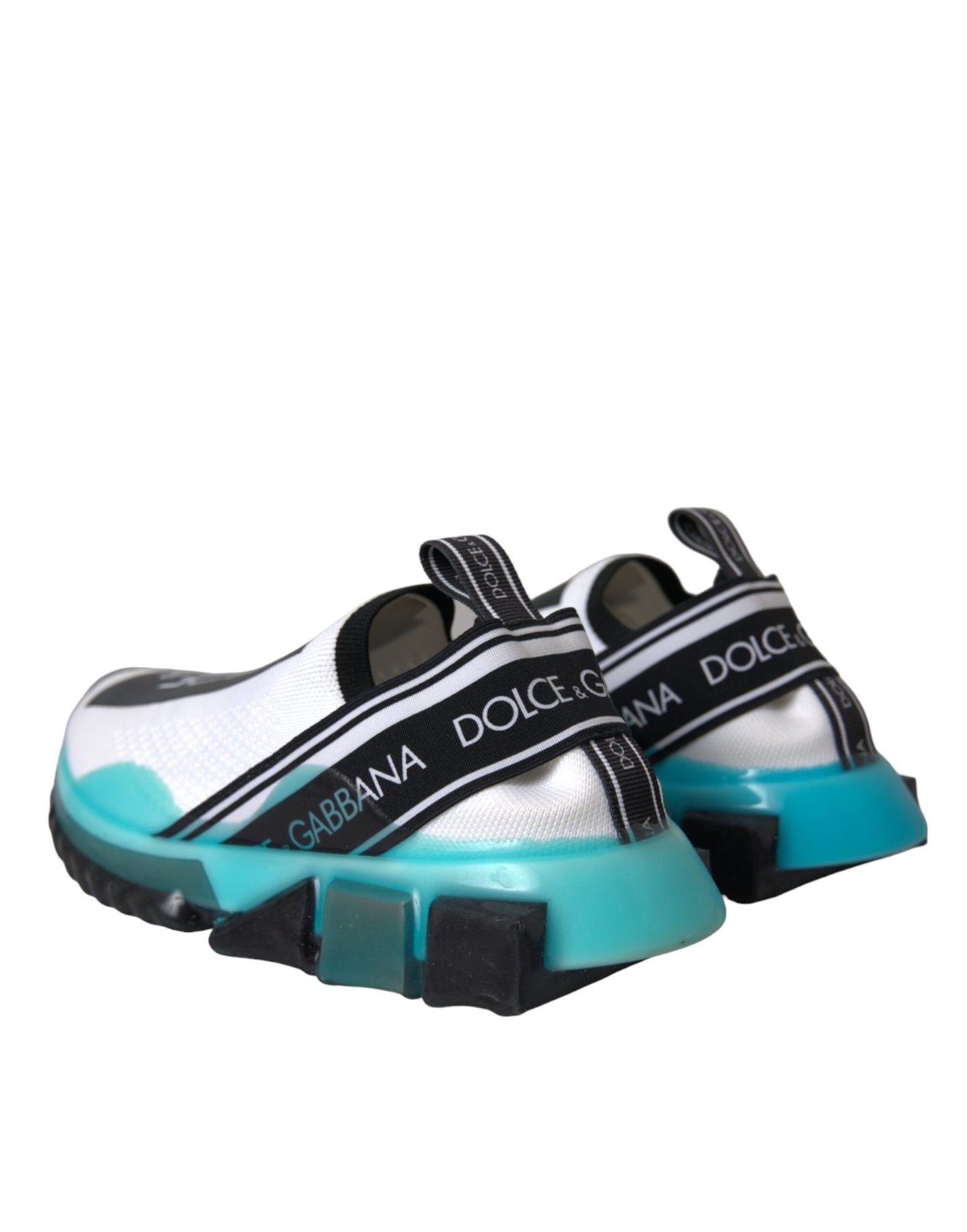 Black White Blue Slip On Sorrento Sneakers Shoes