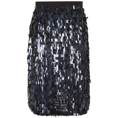 Black Polyester Skirt