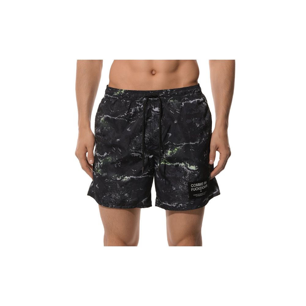 Army Polyester Men Swim Trunk