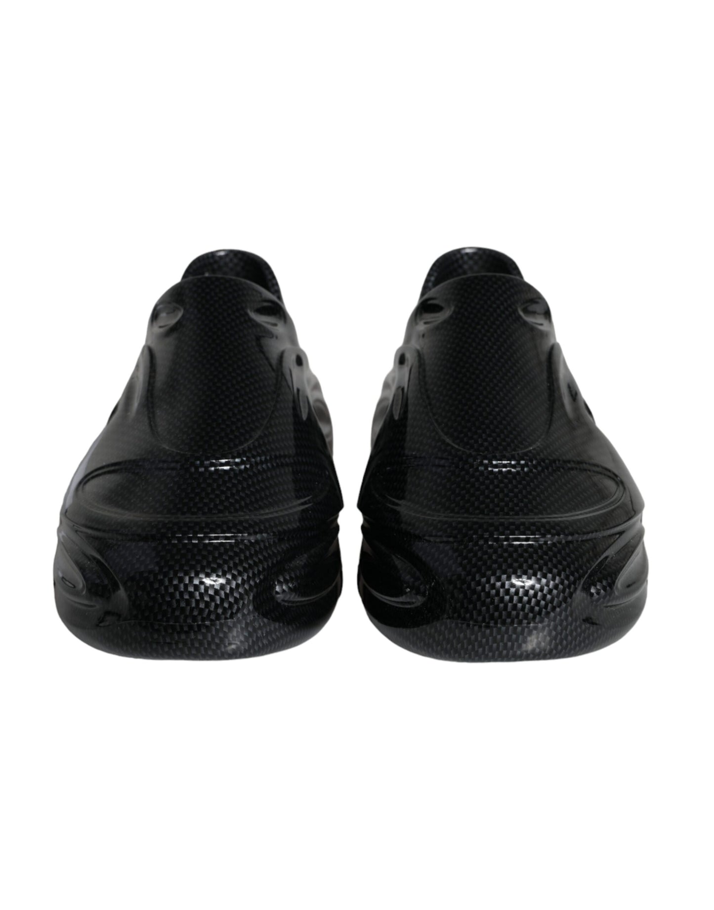 Black Foiled Rubber Toy Low Top Men Sneakers Shoes