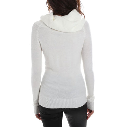 White Viscose Sweater