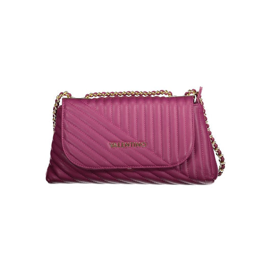 Purple Polyethylene Handbag