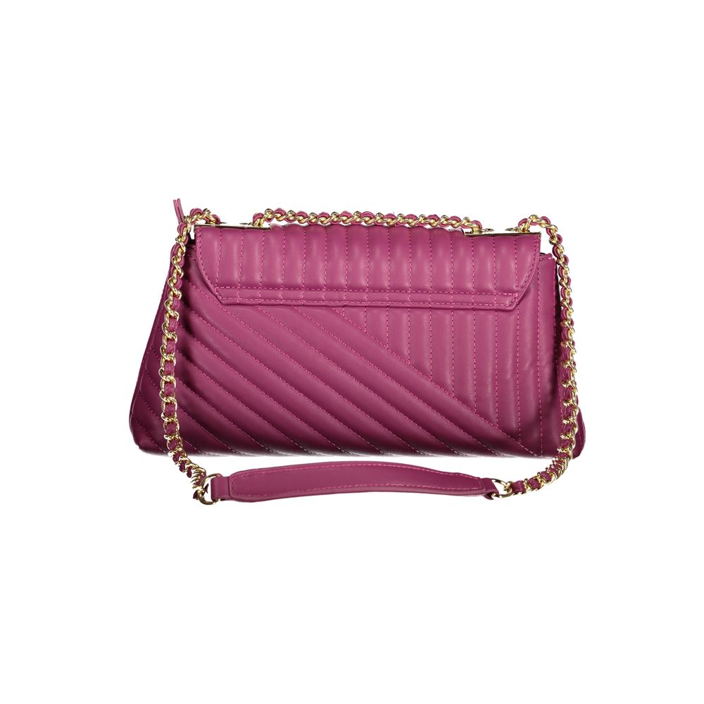 Purple Polyethylene Handbag