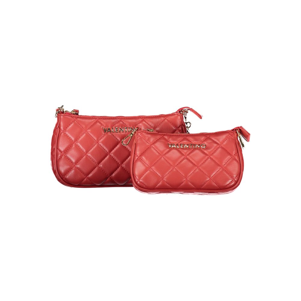 Red Polyethylene Handbag