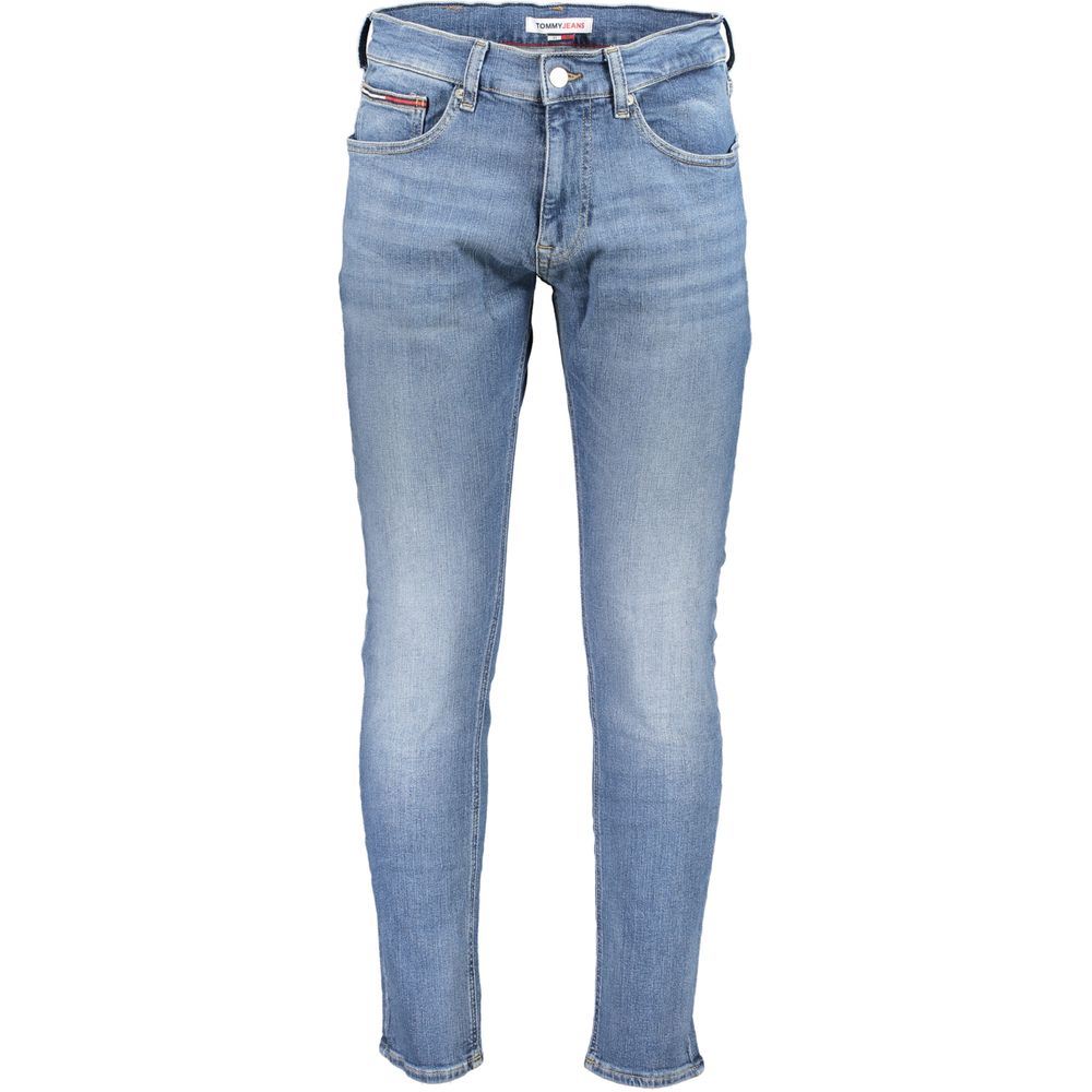 Blue Cotton Jeans & Pant