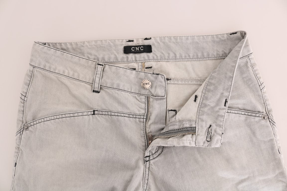 Sophisticated Gray Super Slim Jeans