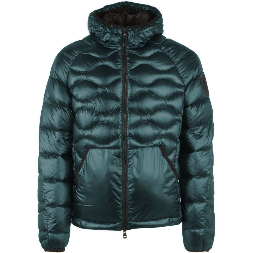 Green Nylon Men's Jacket