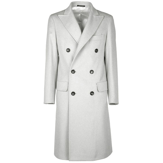 White Wool Vergine Jacket