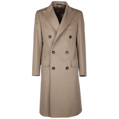 Beige Wool Vergine Jacket