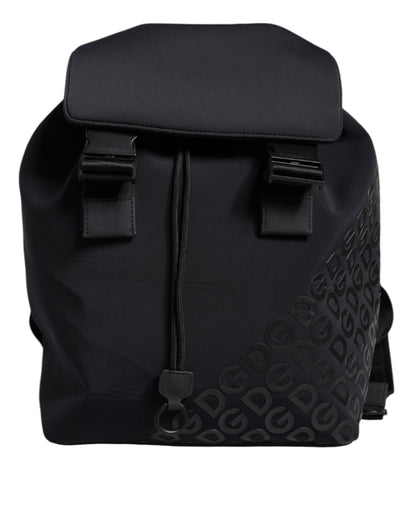 Black DG Mania Neoprene Travel Back Pack Bag