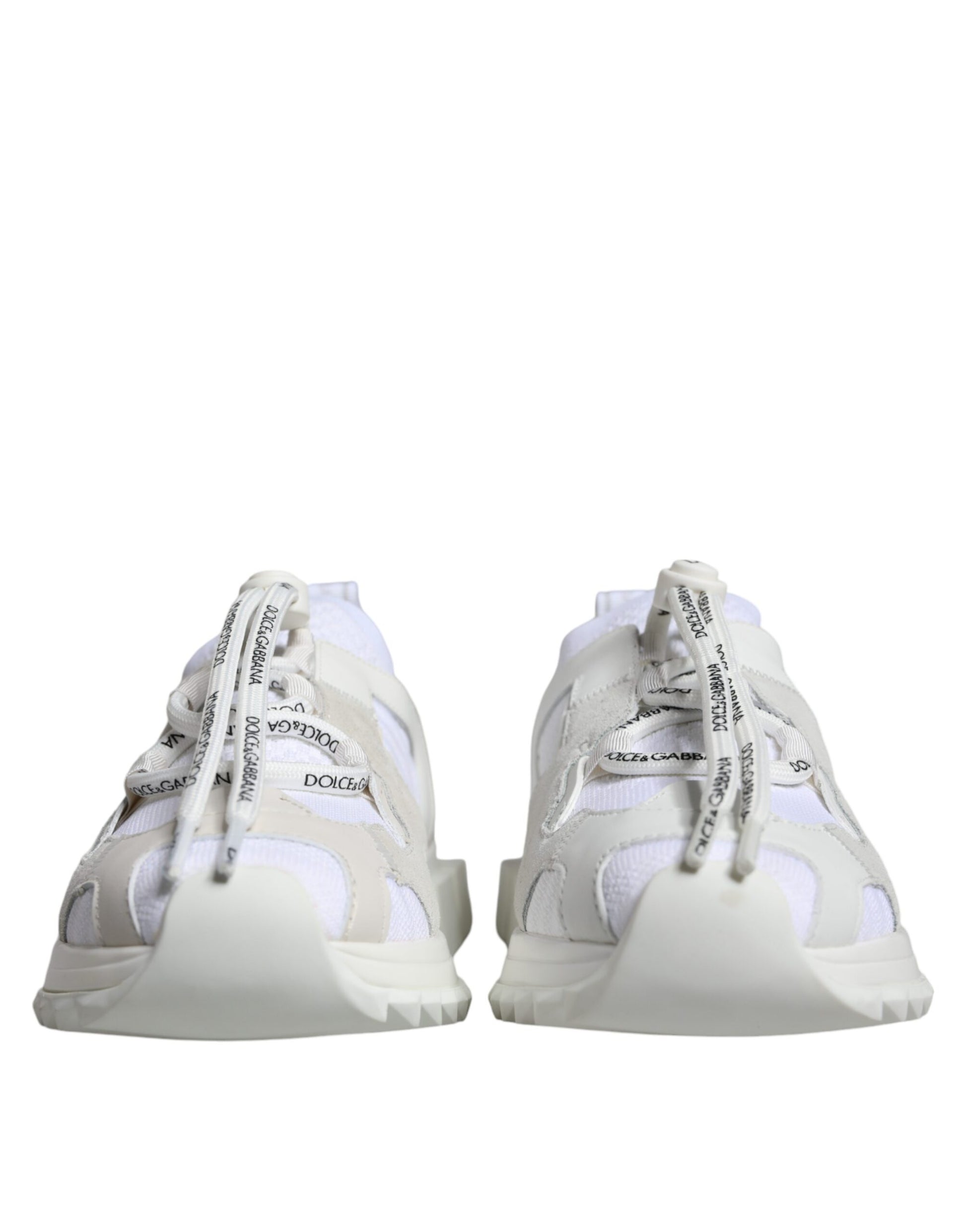 White Mesh Sorrento Trekking Sneakers Shoes