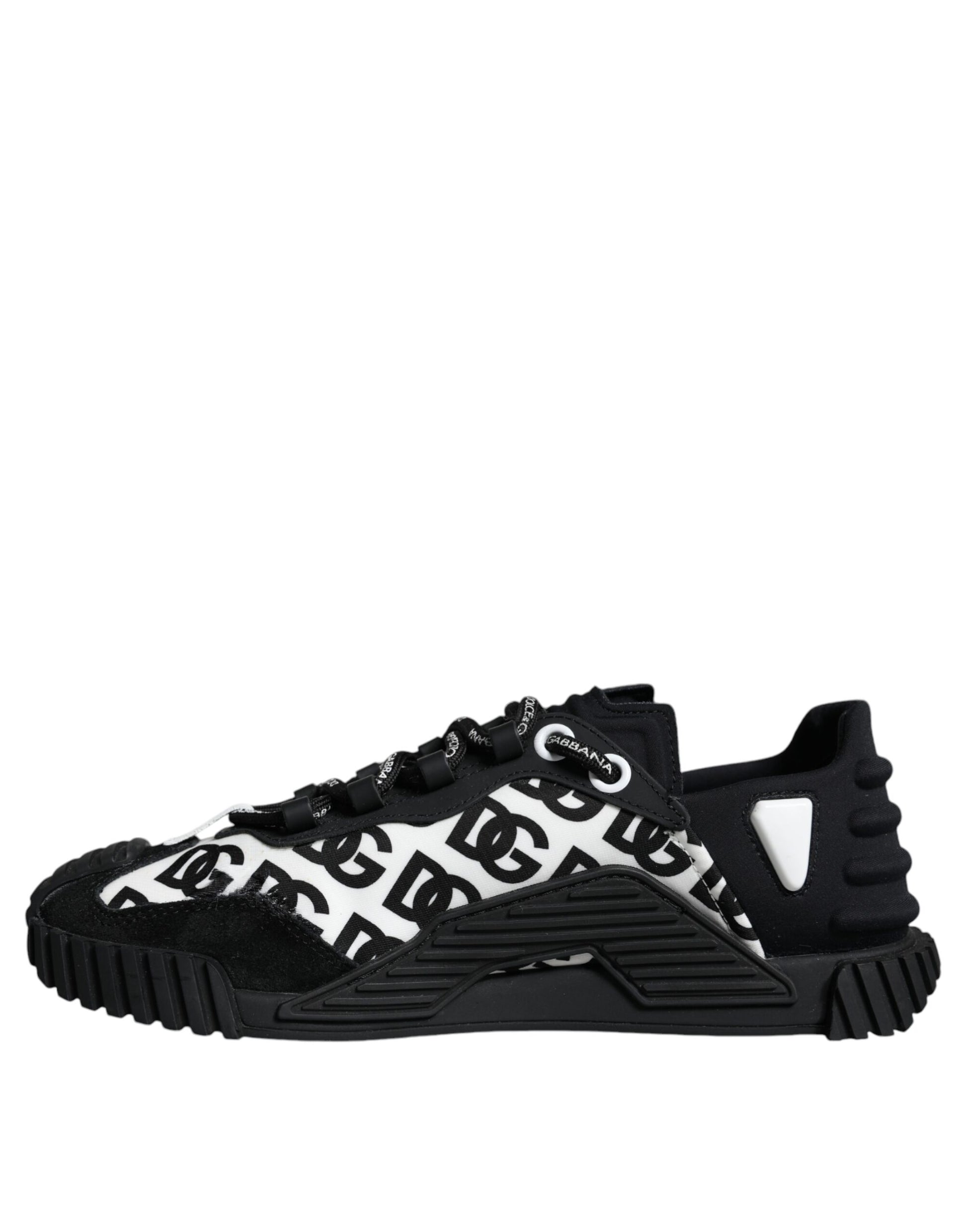 Black Logo Lace Up Low Top NS1 Sneakers Shoes