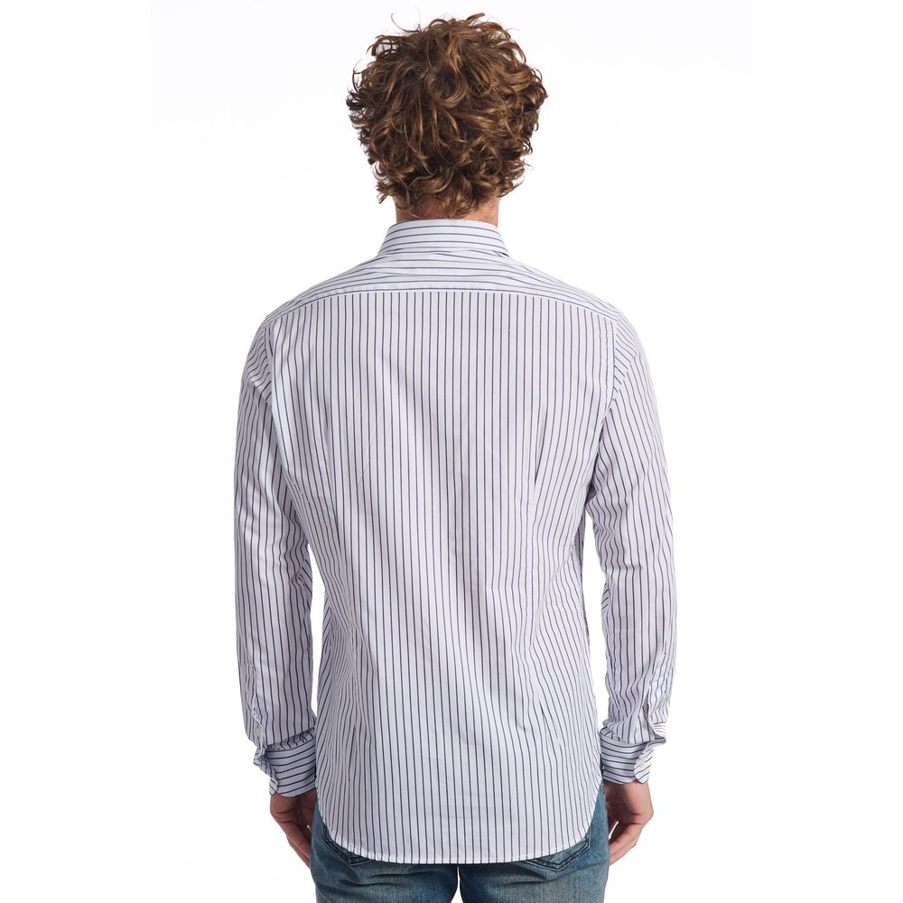 Light Blue Cotton Men Shirt