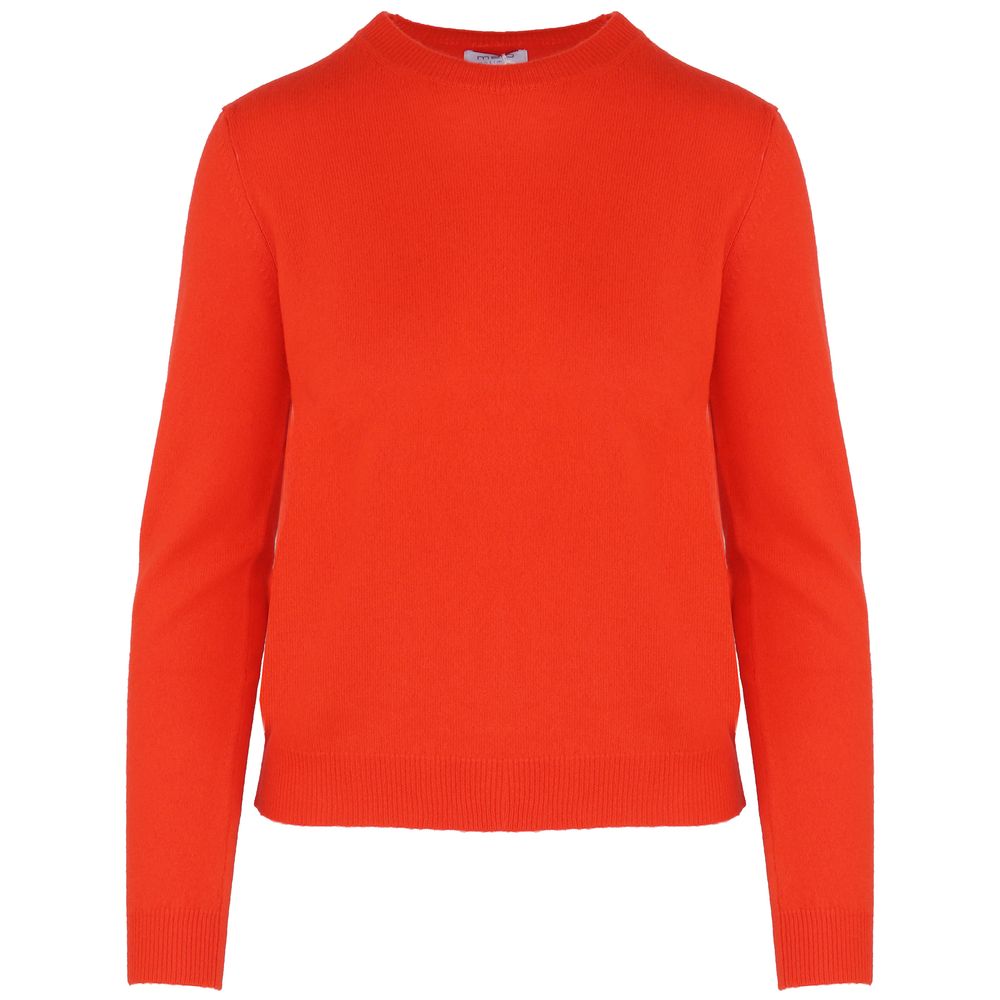 Orange Cashmere Women Sweater