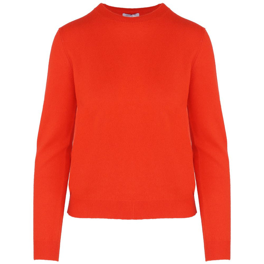 Orange Cashmere Women Sweater