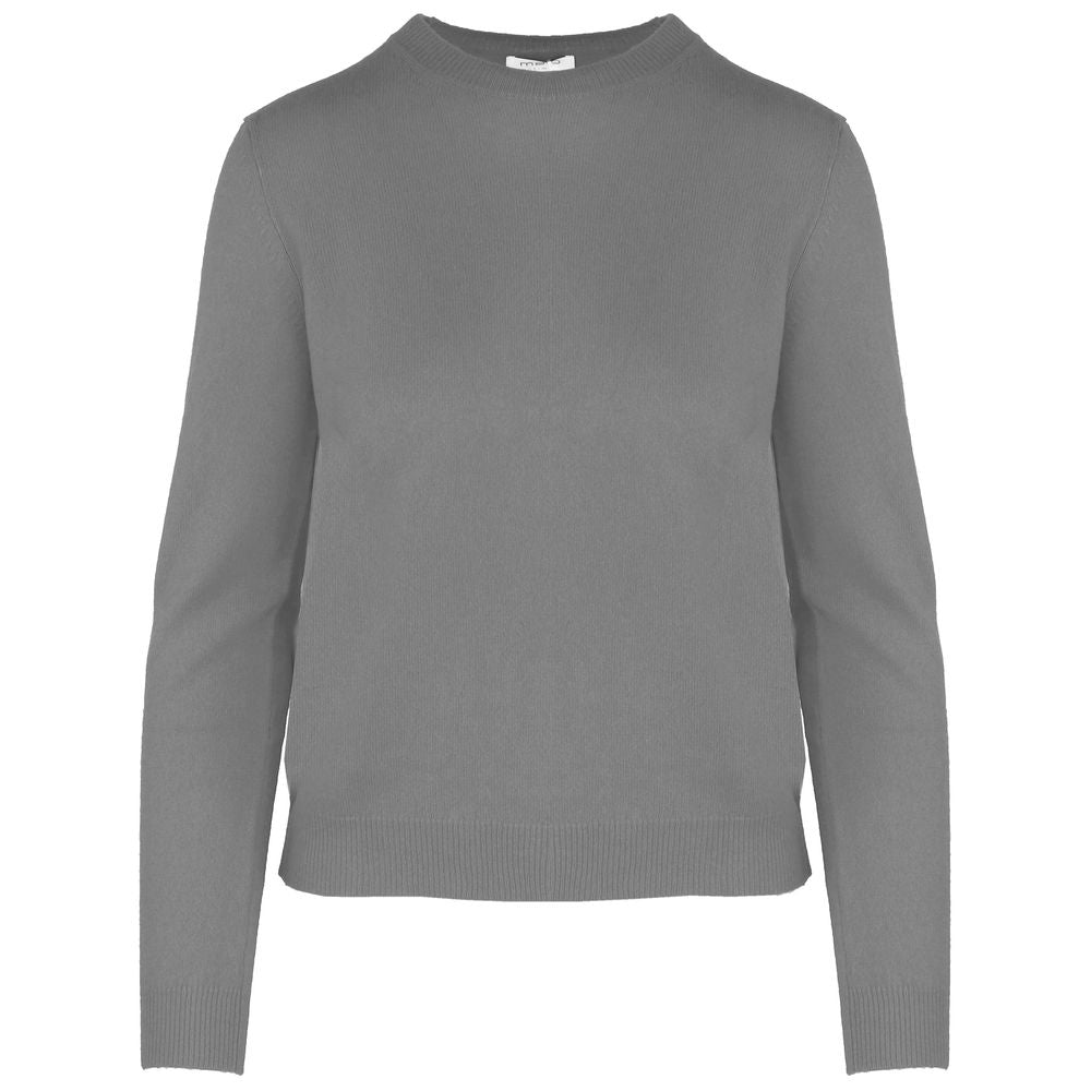 Gray Cashmere Women Sweater