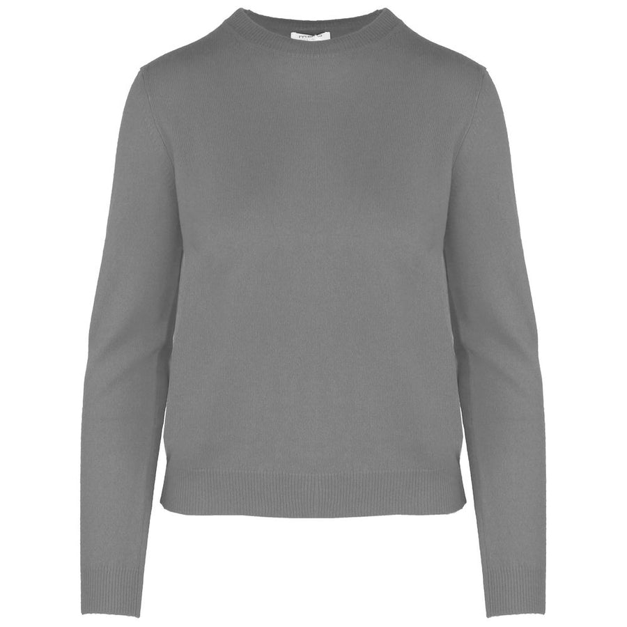 Gray Cashmere Women Sweater