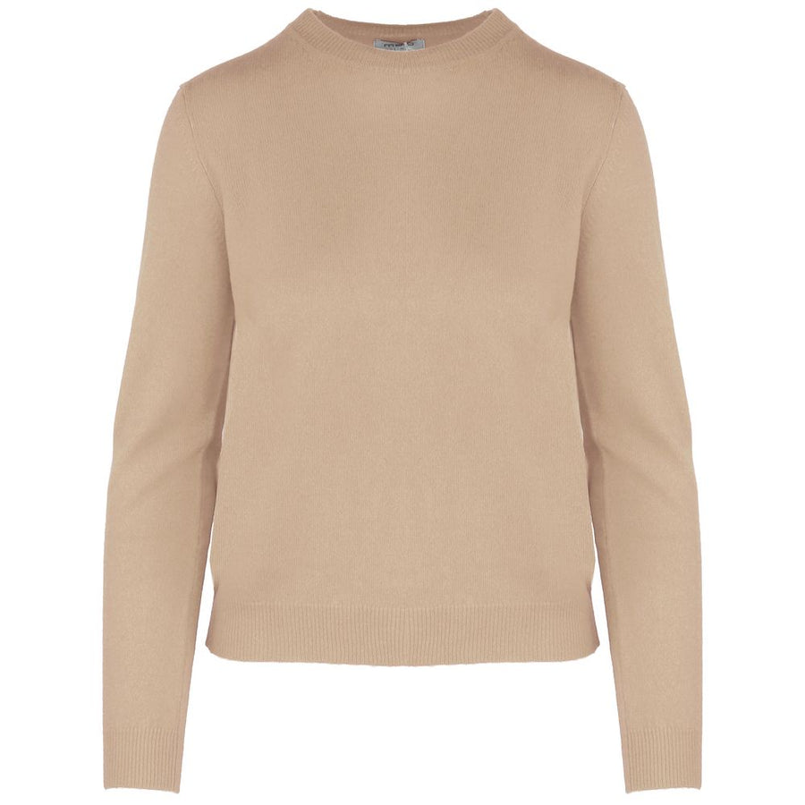 Brown Cashmere Women Sweater