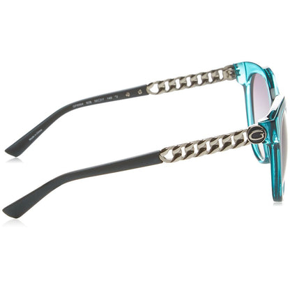 Blue Injected Sunglasses