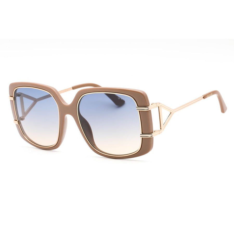 Beige Plastic Sunglasses