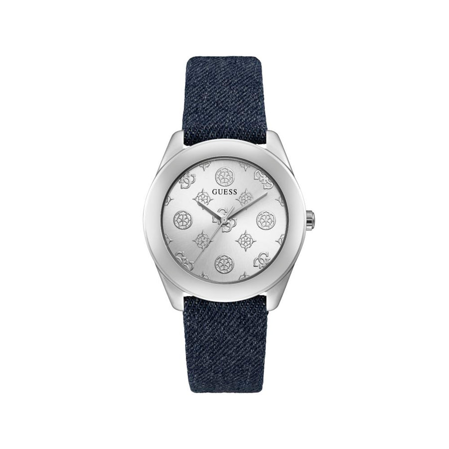 Blue Leather Watch