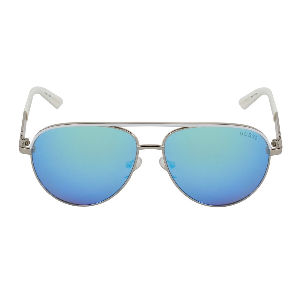 Gray Metal Sunglasses