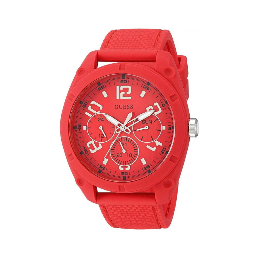 Red Silicone Watch