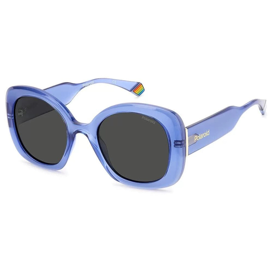 Blue Metal Sunglasses