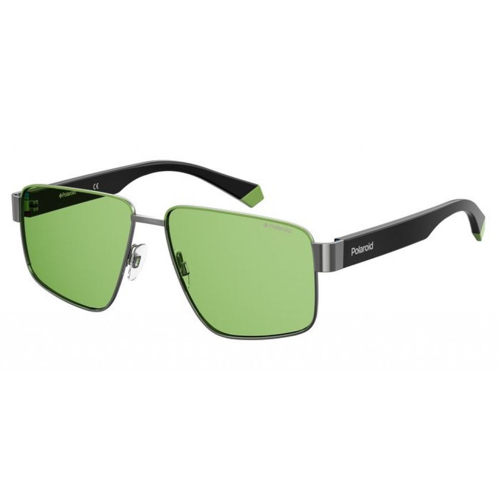 Green Metal Sunglasses