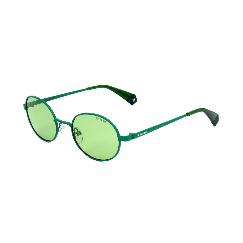 Green Metal Sunglasses