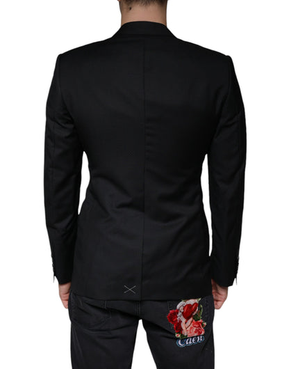 Black MARTINI Bee Single Breasted Blazer