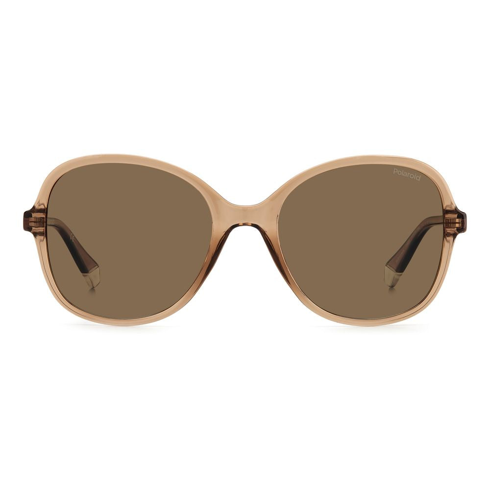 Beige Resin Sunglasses