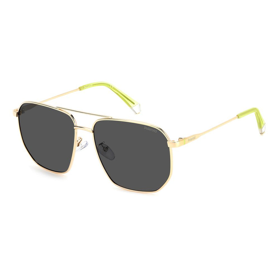 Bicolor Metal Sunglasses