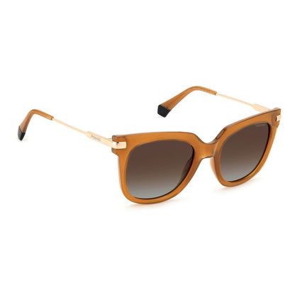 Orange Resin Sunglasses