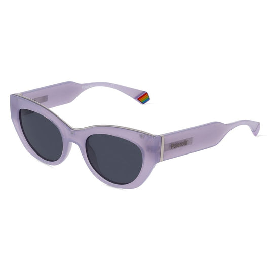 Purple Resin Sunglasses