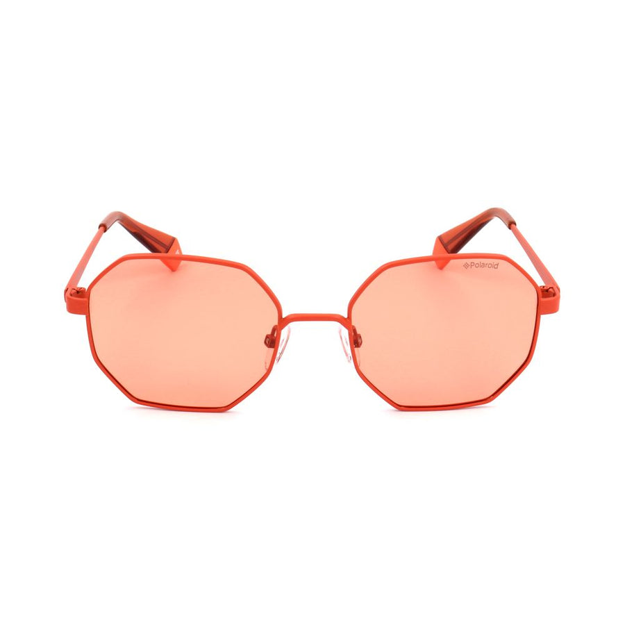 Orange Metal Sunglasses