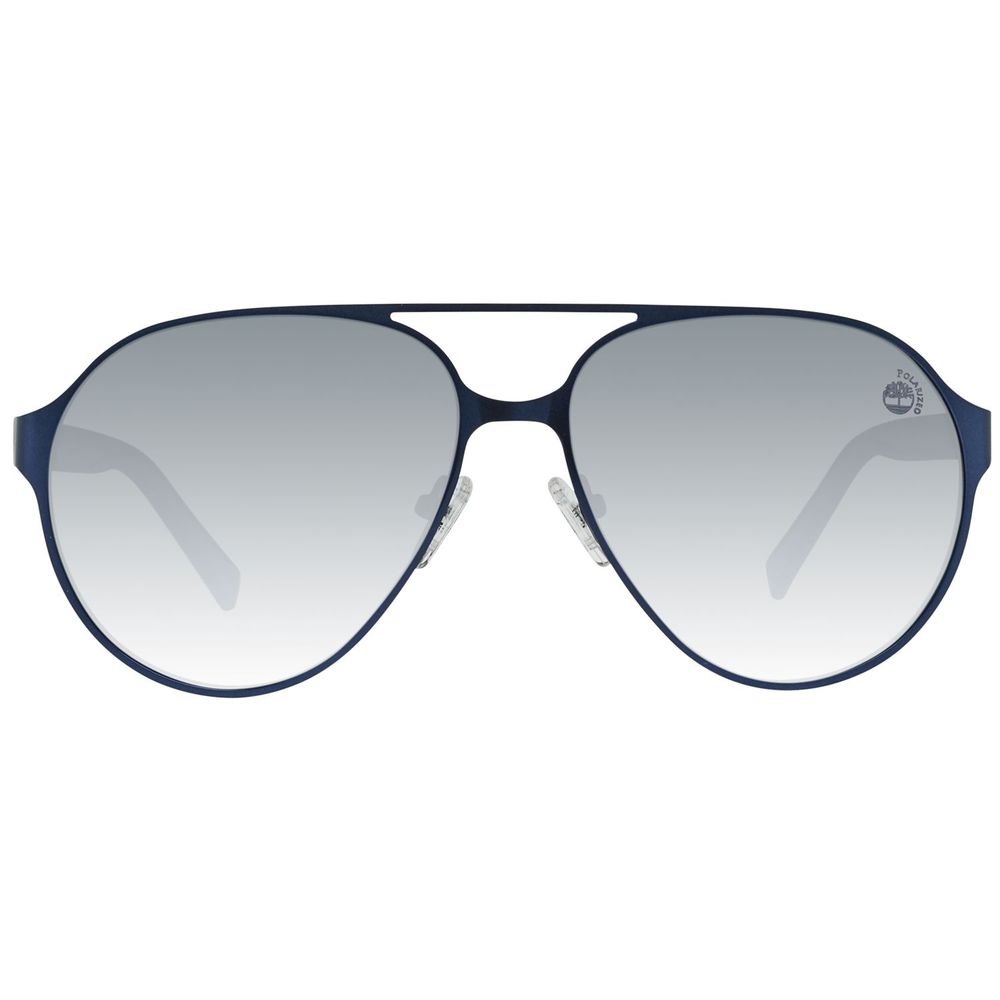 Blue Metal Sunglasses