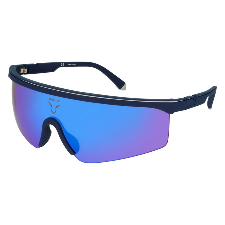 Blue Injected Sunglasses