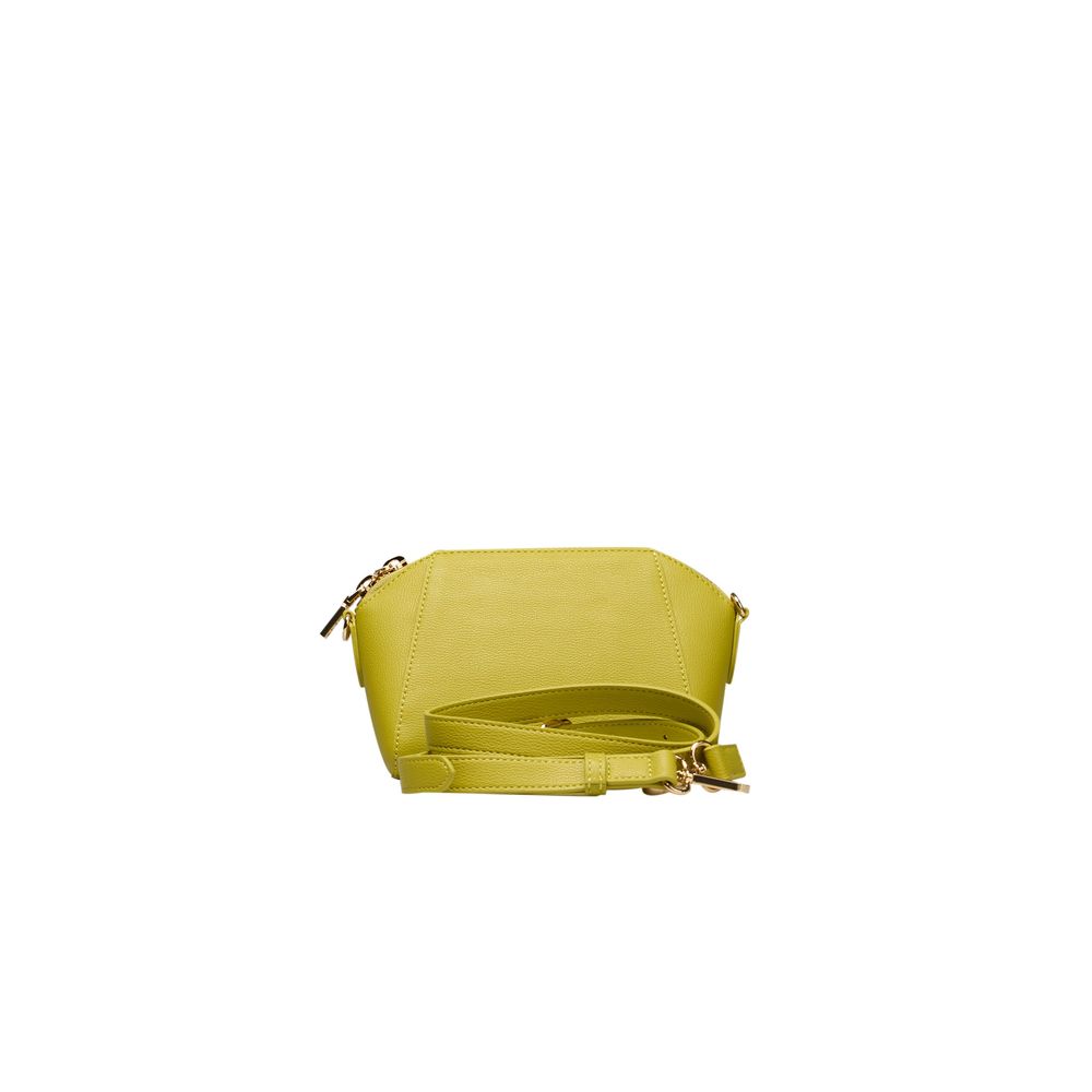 Yellow Polyethylene Women Crossbody Bag