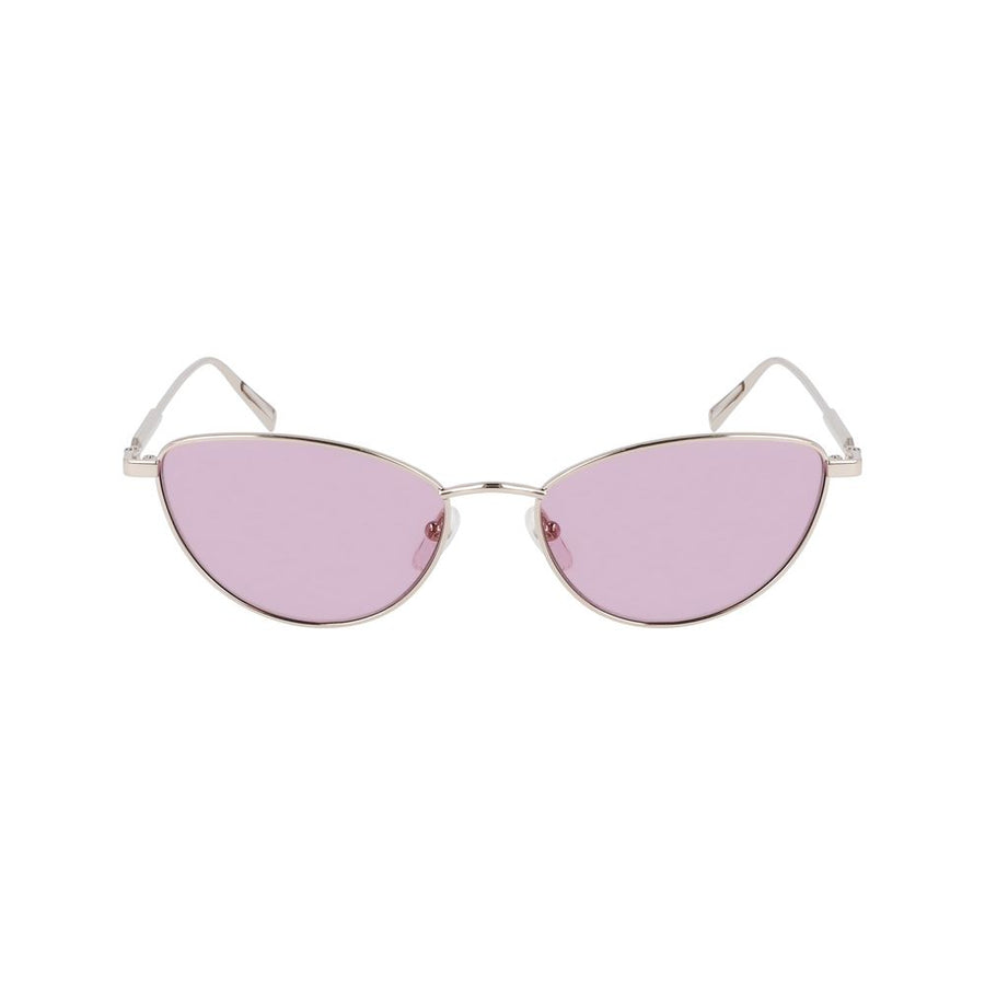 Rose Gold Metal Sunglasses