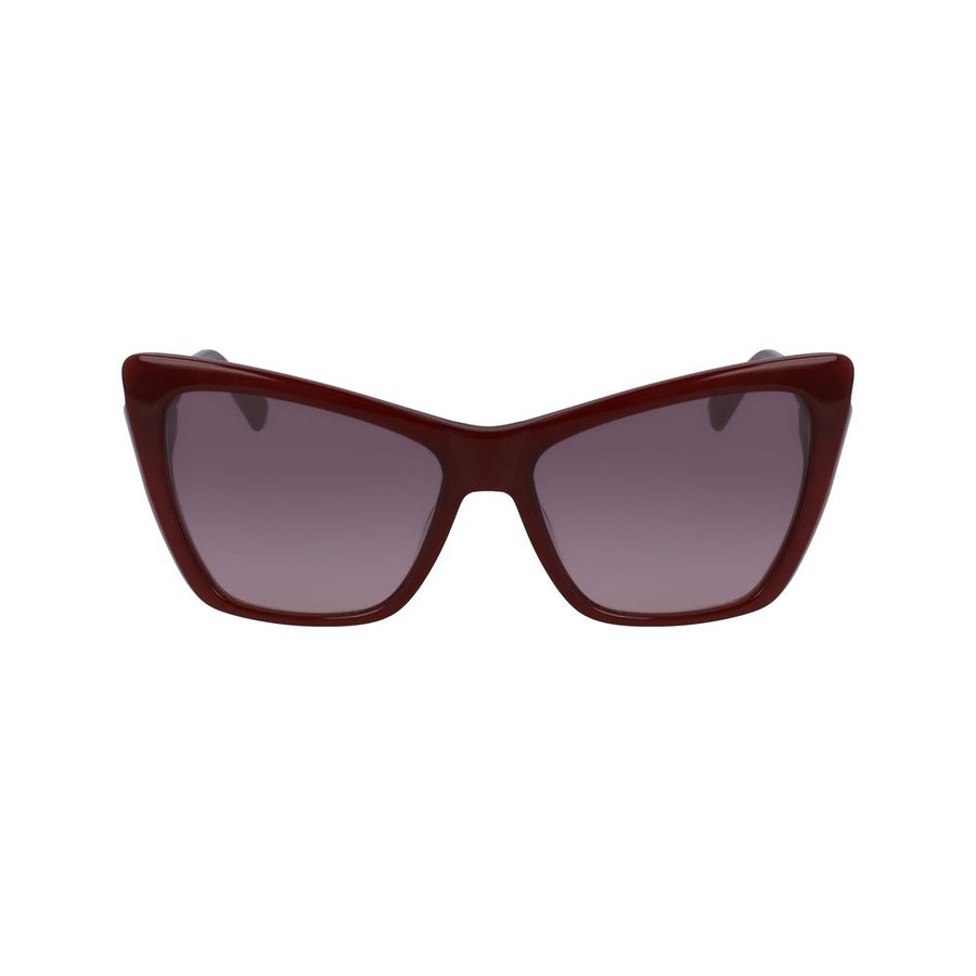 Red Acetate Sunglasses