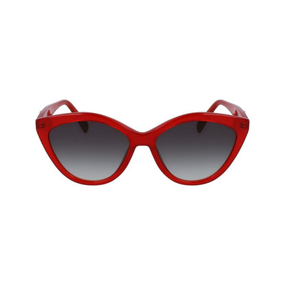 Red Acetate Sunglasses